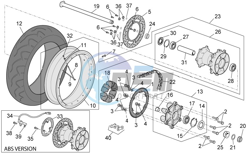 Rear Wheel