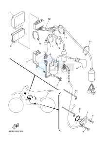 YZ250 (1SST) drawing ELECTRICAL 1