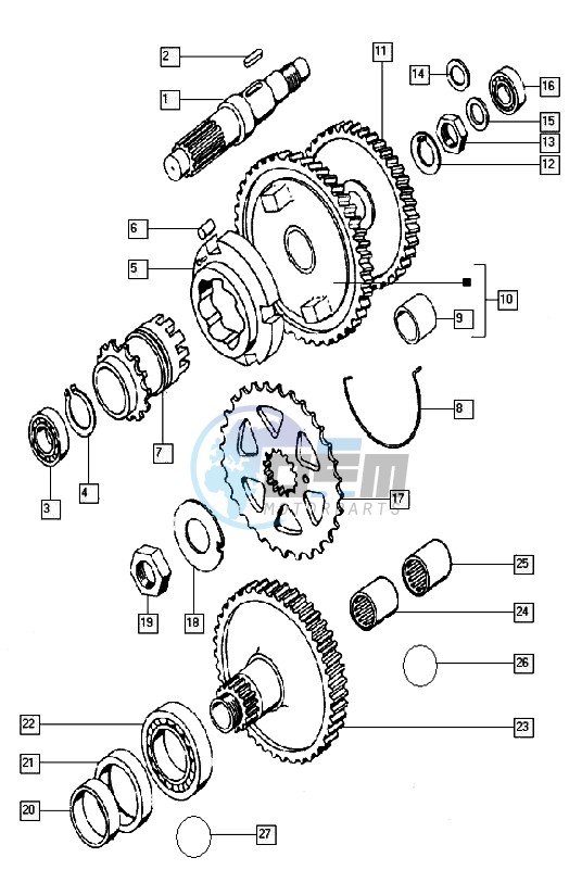 Countershaft