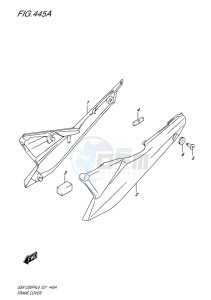 GSX-1250F ABS EU drawing FRAME COVER