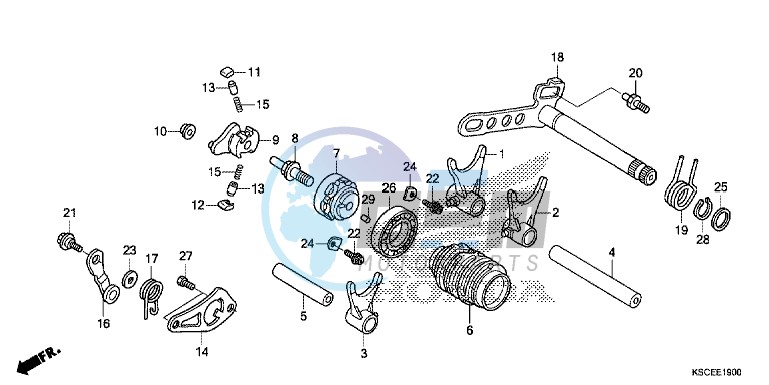 GEARSHIFT DRUM