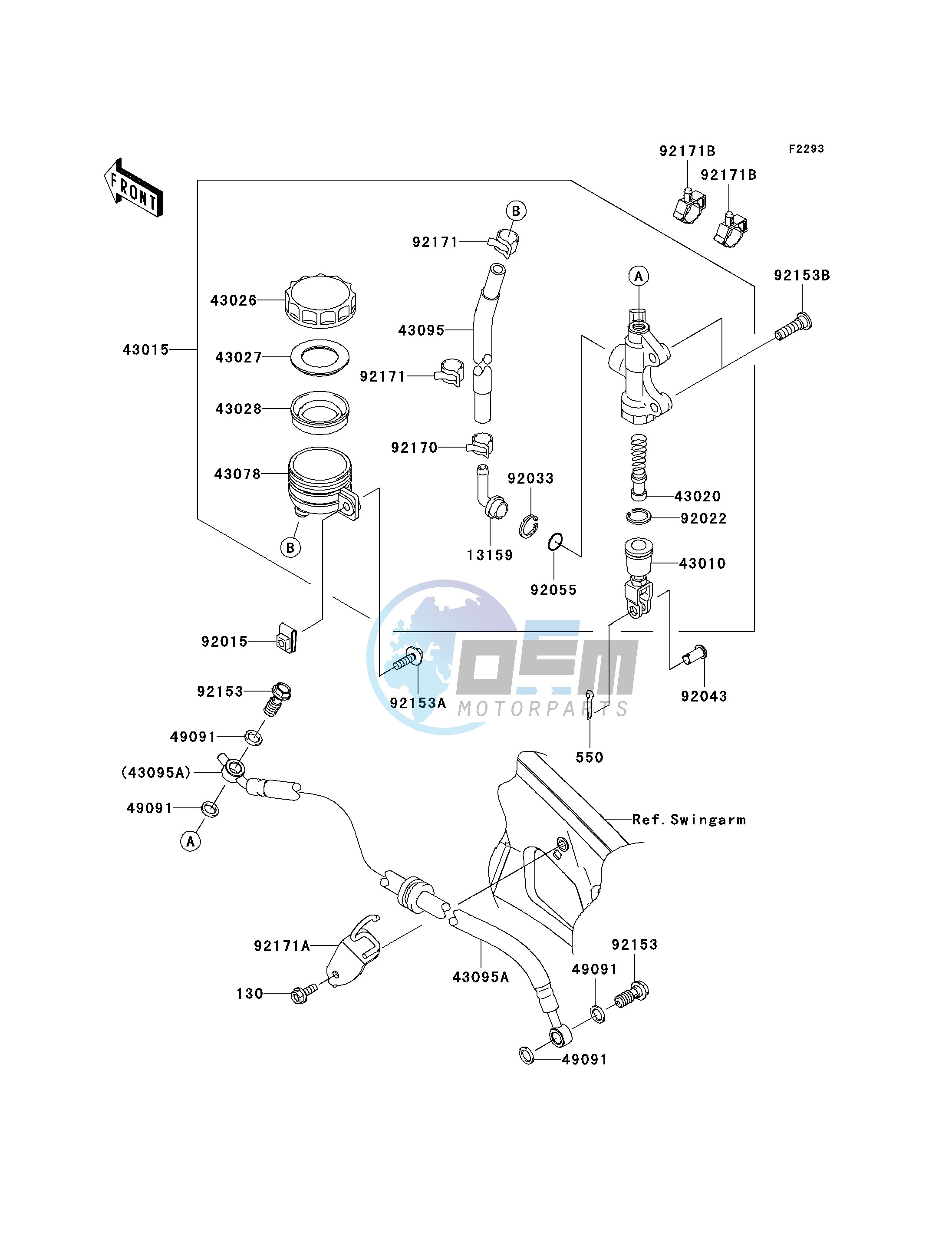 REAR MASTER CYLINDER