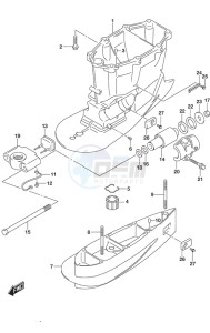 DF 225 drawing Drive Shaft Housing