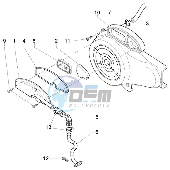 Secondairy air box