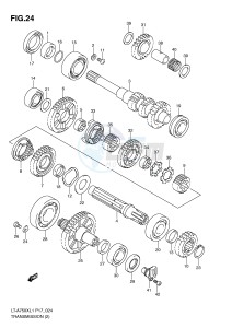 LT-A750X (P17) drawing TRANSMISSION (2)