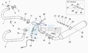 Norge 1200 IE 1200 IE drawing Exhaust unit