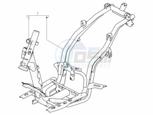 TYPHOON 125 4T 2V E3 (APAC) drawing Frame/bodywork