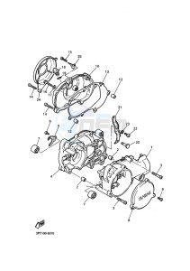 PW50 (BSL3) drawing CRANKCASE