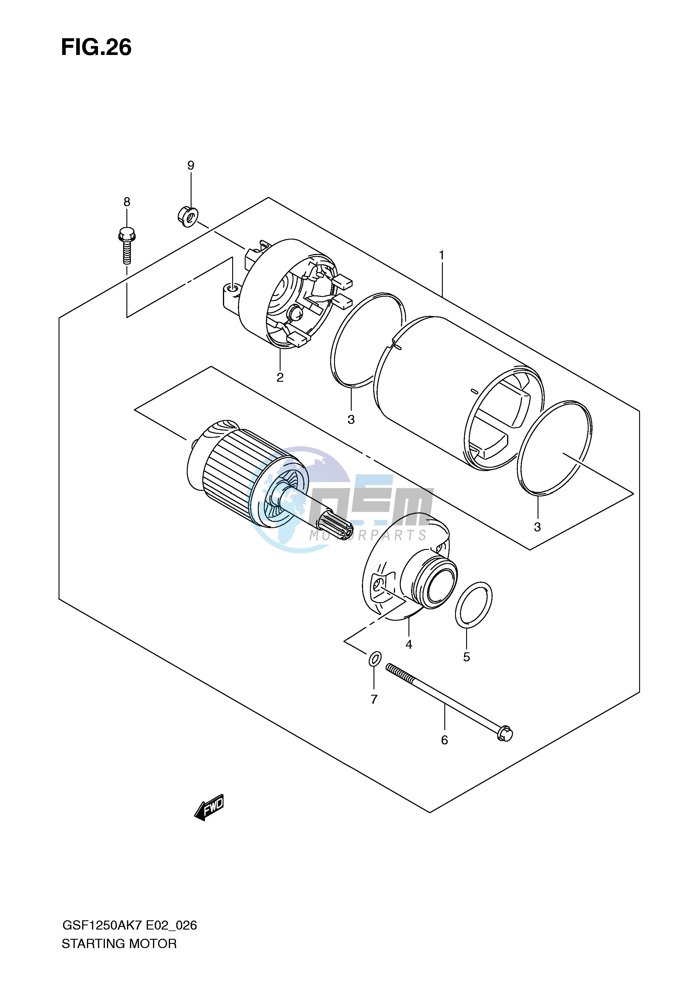 STARTING MOTOR