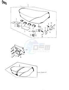 KE 175 B [KE175] (B1-B3) [KE175] drawing SEAT_CHAIN COVER