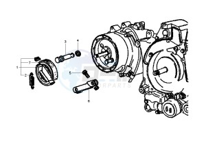 Fly 150 drawing Brake shoe Rear