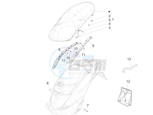 LIBERTY 125 IGET 4T 3V IE E4 ABS (EMEA) drawing Saddle/seats