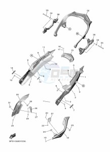 NIKEN GT MXT890D (BFD3) drawing SIDE COVER