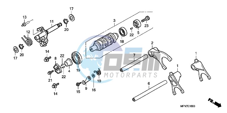 GEARSHIFT DRUM