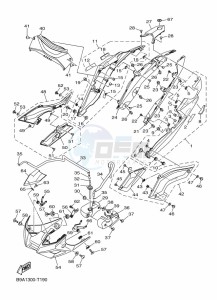 MT-03 MTN320-A (B9A7) drawing SIDE COVER