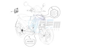 SONAR - 50 CC VTHLR1A1A 2T drawing EMBLEM