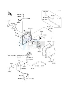 JT 1500 A [STX-15F] (A6F-A9F) A7F drawing INTAKE SILENCER