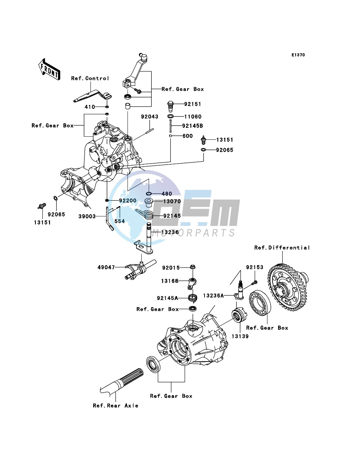 Gear Change Mechanism