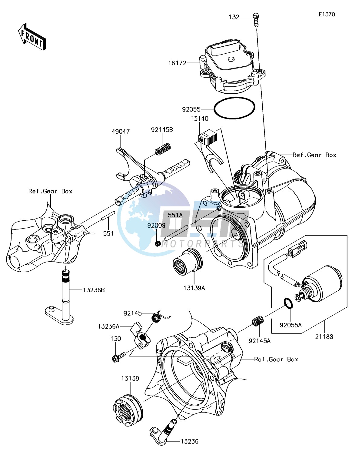 Gear Change Mechanism