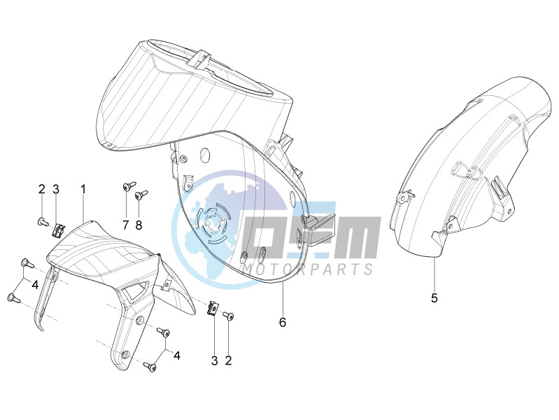 Wheel housing - Mudguard