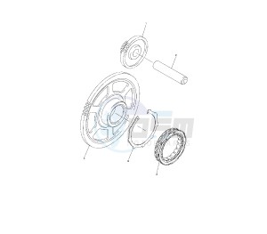 YZF R6 600 drawing STARTER