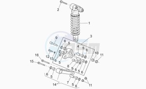 Griso V 1100 IE IE drawing Connecting rod - rear shock abs.