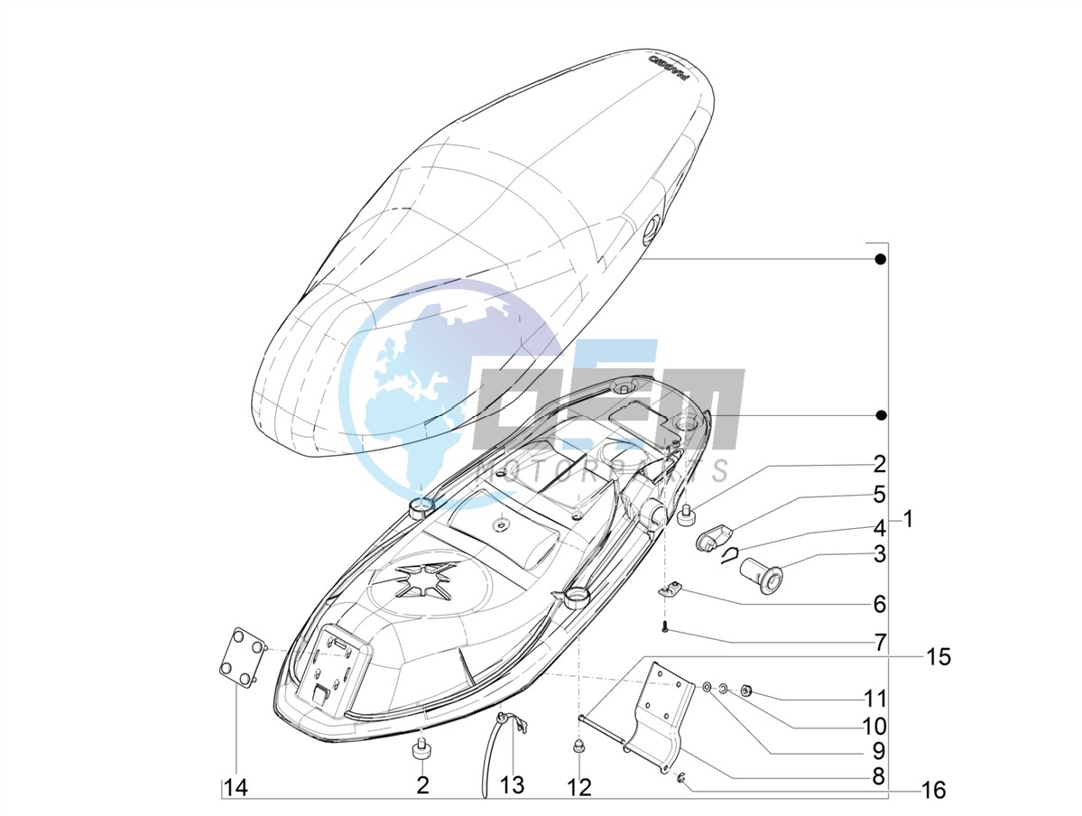 Saddle/seats