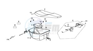 CROX 50 drawing HELMET BOX