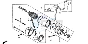 CMX250C REBEL drawing STARTING MOTOR