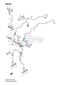 DL650 (E2) V-Strom drawing FRONT BRAKE HOSE (DL650AK7 AK8 AK9 AL0 AUEL0)