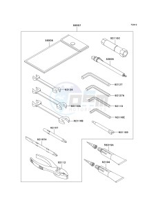 VN 1500 N [VULCAN 1500 CLASSIC FI] (N1-N3) [VULCAN 1500 CLASSIC FI] drawing OWNERS TOOLS