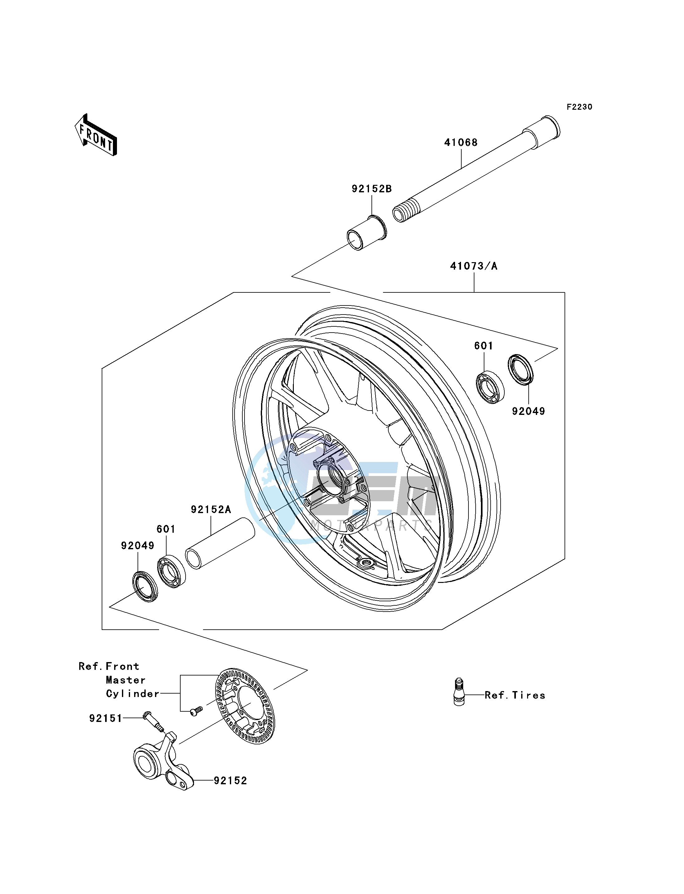 FRONT WHEEL