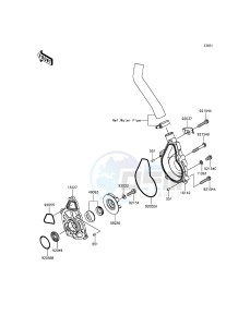 VERSYS_650 KLE650EFF XX (EU ME A(FRICA) drawing Water Pump