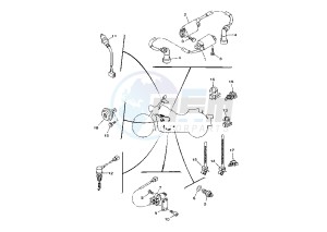 XVS DRAG STAR 125 drawing ELECTRICAL DEVICES