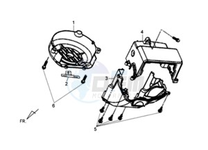 X'PRO 50 drawing SHROUD ASSY