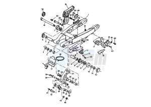 TT E 600 drawing REAR ARM