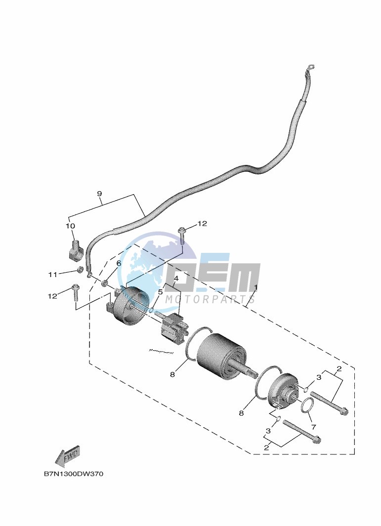 STARTING MOTOR