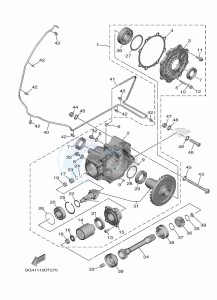 YXE850EBN YXE85WPBK (B0D1) drawing DRIVE SHAFT