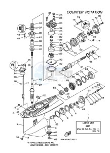 LF225TXR drawing PROPELLER-HOUSING-AND-TRANSMISSION-3