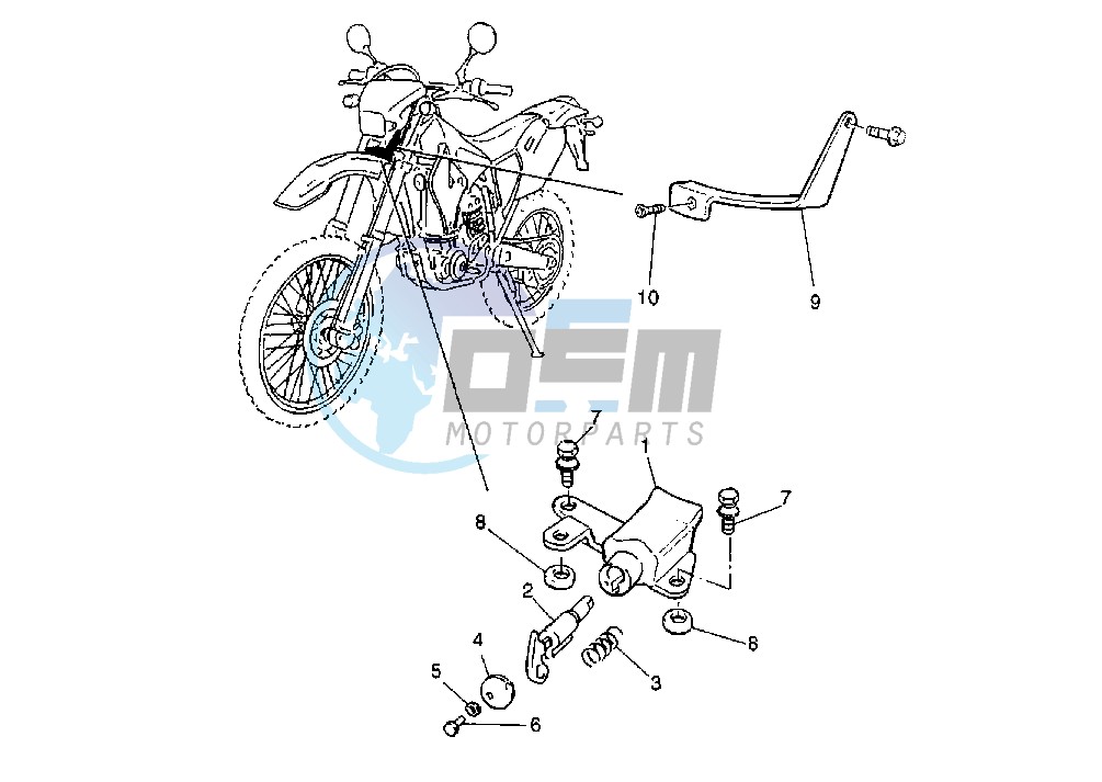 LOCK ASSY, STEERING EURO KIT