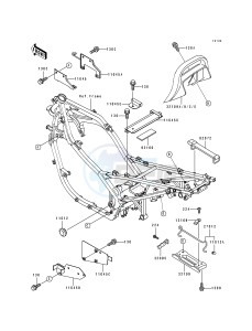 EX 500 A [EX500] (A4-A7) [EX500] drawing ELECTRO BRACKET