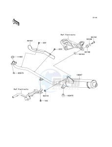 AN 112 D (D6F-D7F) D7F drawing MUFFLER-- S- -