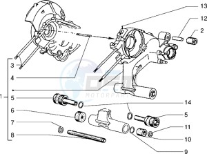 PX 200 E drawing Crankcase