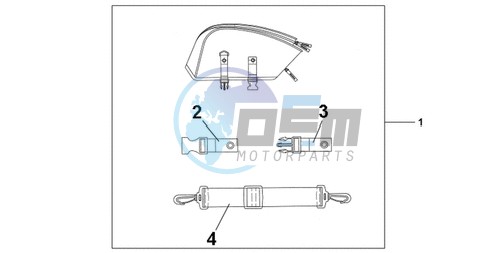 REAR SEAT BAG