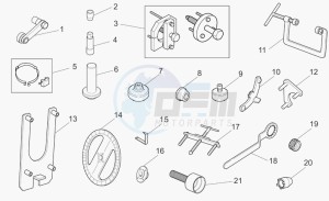 Griso V 850 IE IE drawing Specific tools I