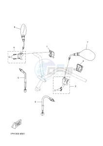 NS50 NITRO (1PH6) drawing HANDLE SWITCH & LEVER