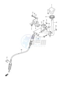 LT-F500F (E24) drawing SHIFT LEVER (MODEL K1 K2)