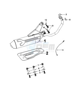 KISBEE 4TA OY D drawing EXHAUST SYSTEM