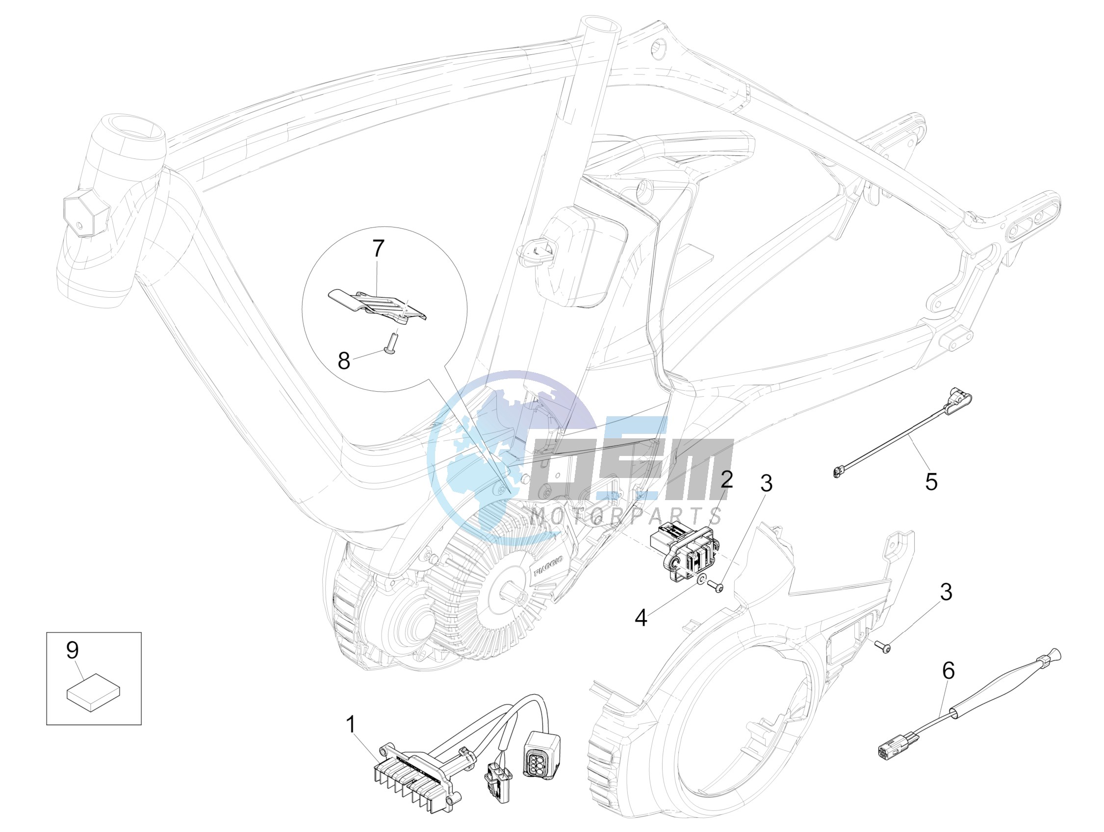 Main cable harness