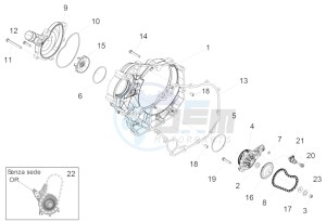 Shiver 750 PA (AA, JP, MAL, T) drawing Water pump II